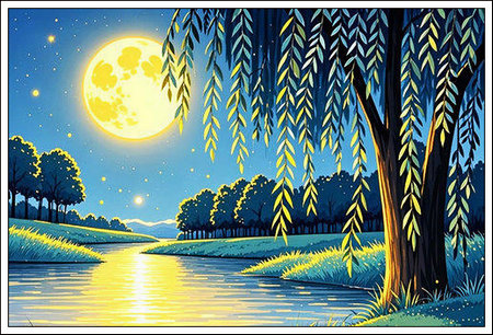 【垂丝钓】夏 夜