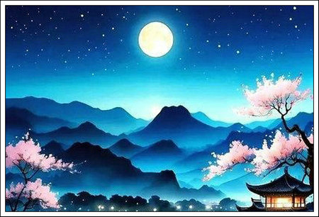 【倒垂柳】夏 夜