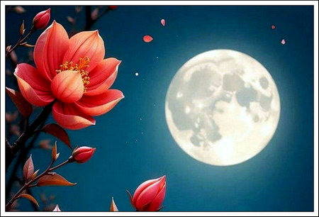 出句：月满中秋辉宇宙
